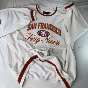 Abercrombie & Fitch NFL San Francisco 49ers Crewneck Sweatshirt Mens XXL Retro